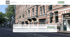Desktop Screenshot of la-boheme-amsterdam.com